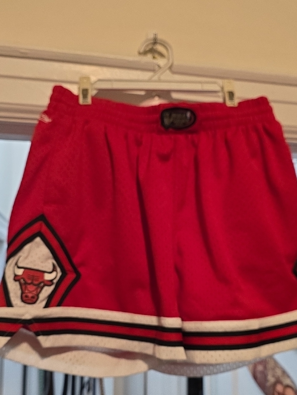 Mitchell & Ness Red Hardwood Classics NBA Shorts